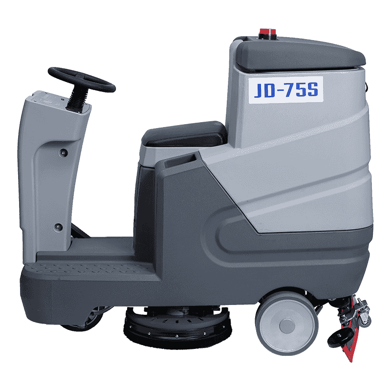 JD75S Middelgrote opzit-vloerschrobmachine met dubbele borstel