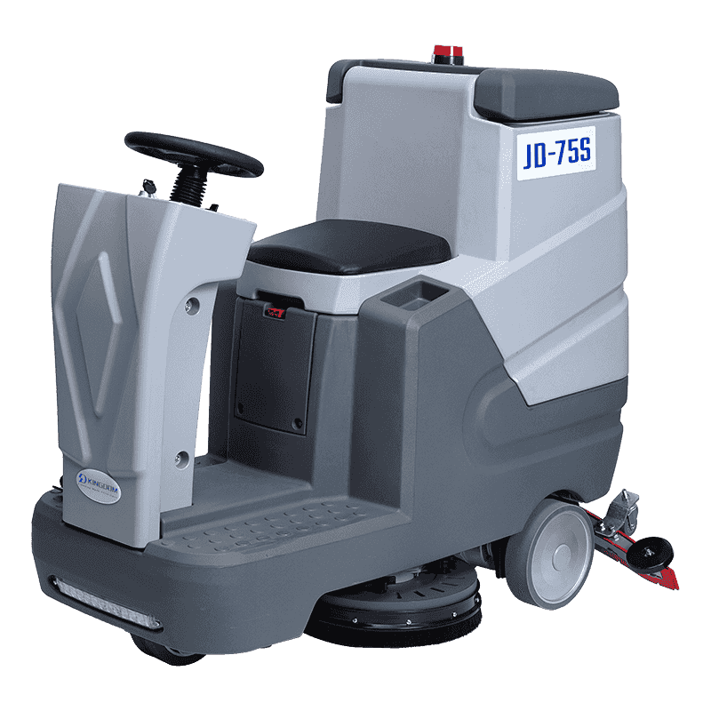 JD75S Middelgrote opzit-vloerschrobmachine met dubbele borstel