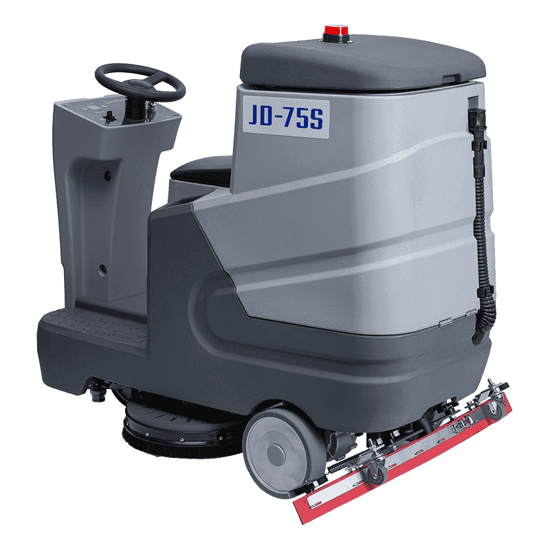 JD75S Middelgrote opzit-vloerschrobmachine met dubbele borstel