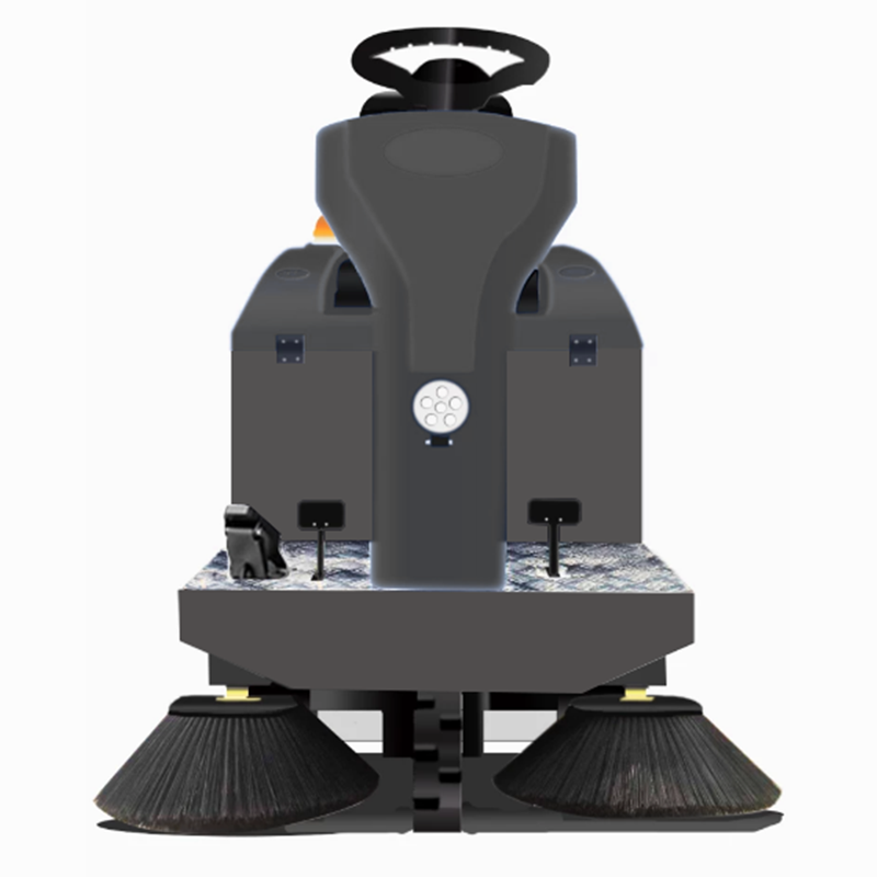 S12 Kleine lederen stoelspray Stofreductie Indoor Hotel Commerciële opzit-veegmachine