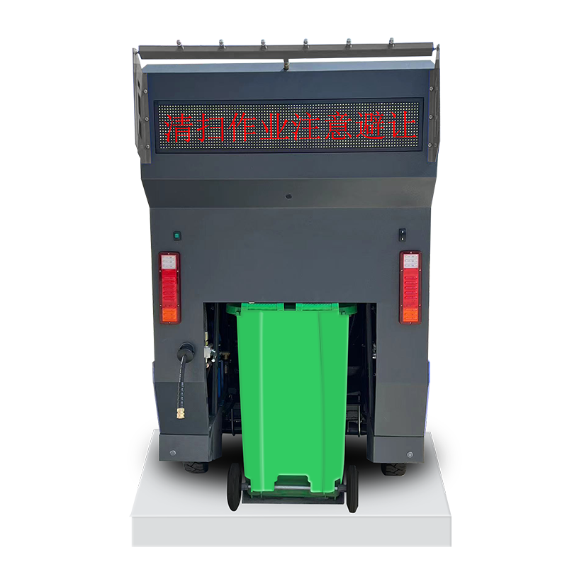 S24 LED-scherm aan de achterkant met 1500 W hogedrukpomp opzit-veegmachine