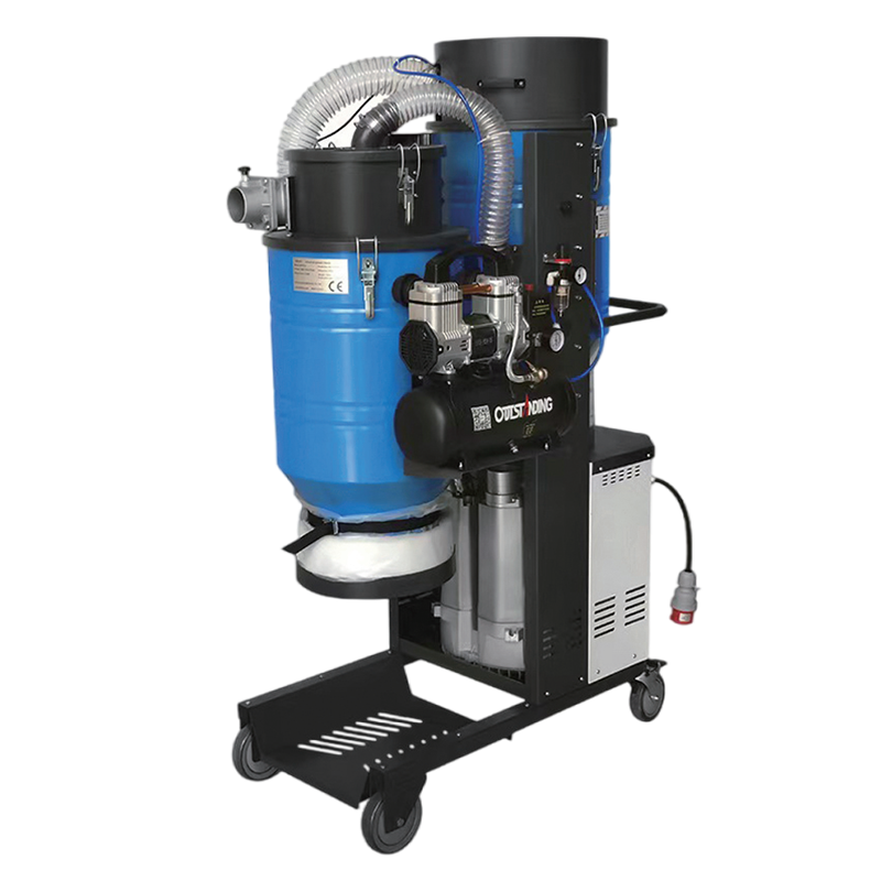 SW-serie driefasige dubbelloops turbinezakstofzuiger